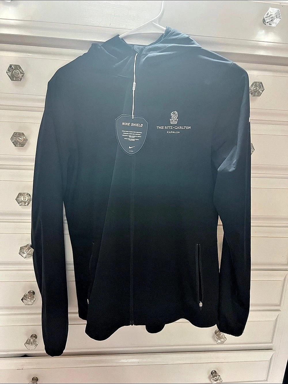 Nike Shield The Ritz-Carlton Kapalua Full-Zip Jacket Black Medium